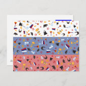 Rusland staat bekend om iconen op briefkaart (Voorkant / Achterkant)