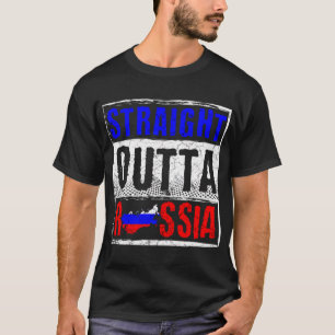 Rusland Straight Outta Rusland T-shirt