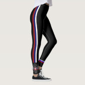 Rusland strepen vlag leggings (Rechts)