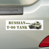 RUSLAND T-90 BUMPERSTICKER (Op auto)