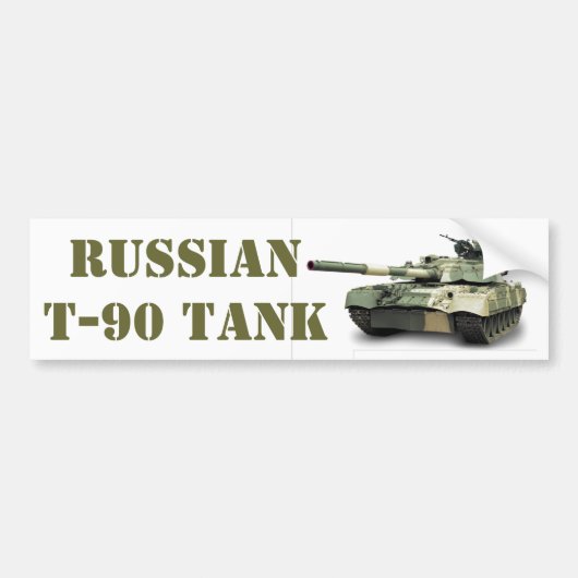 RUSLAND T-90 BUMPERSTICKER (Voorkant)