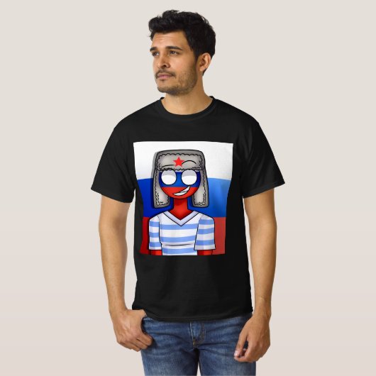 "Rusland" T-shirt (Voorkant volledig)