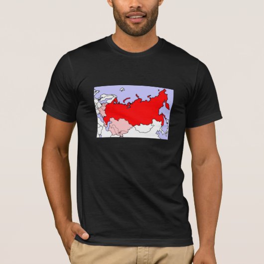rusland t-shirt (Voorkant)