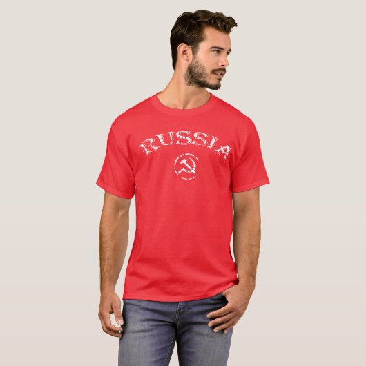 Rusland T-shirt (Voorkant volledig)