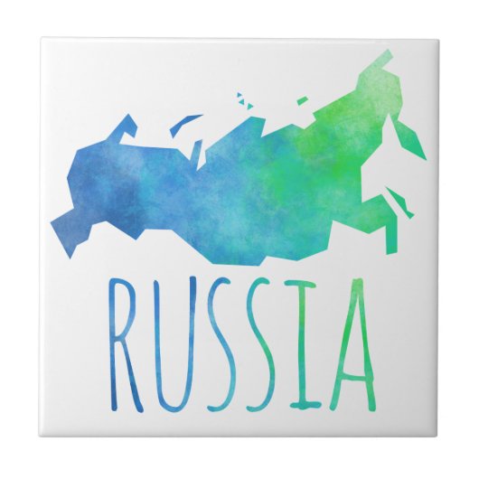 Rusland Tegeltje (Voorkant)