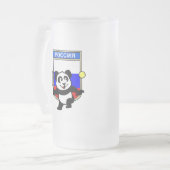 Rusland Tennis Panda Matglas Bierpul (Voorkant links)