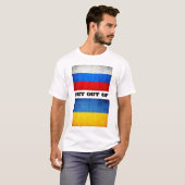 Rusland uit Oekraïne T-shirt (Voorkant volledig)
