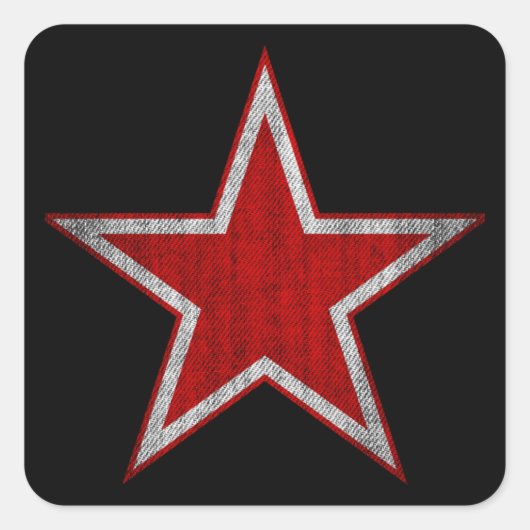 RUSLAND VIERKANTE STICKER (Voorkant)