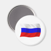 Rusland Vlag Magneet (Voorkant / Achterkant)