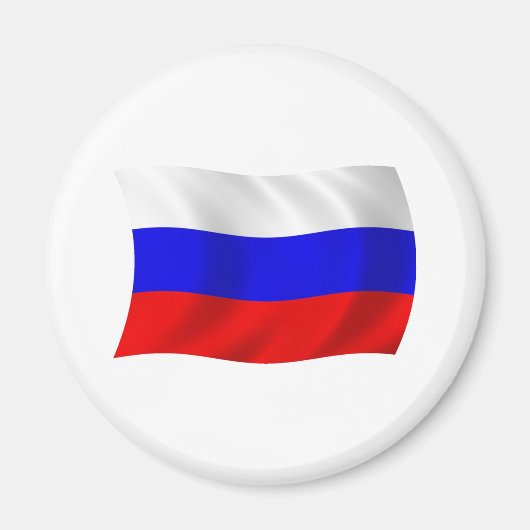 Rusland Vlag Magneet (Voorkant)