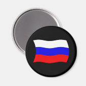 Rusland Vlag Magneet (Voorkant / Achterkant)