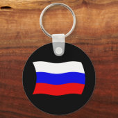 Rusland Vlag Sleutelhanger (Voorkant)