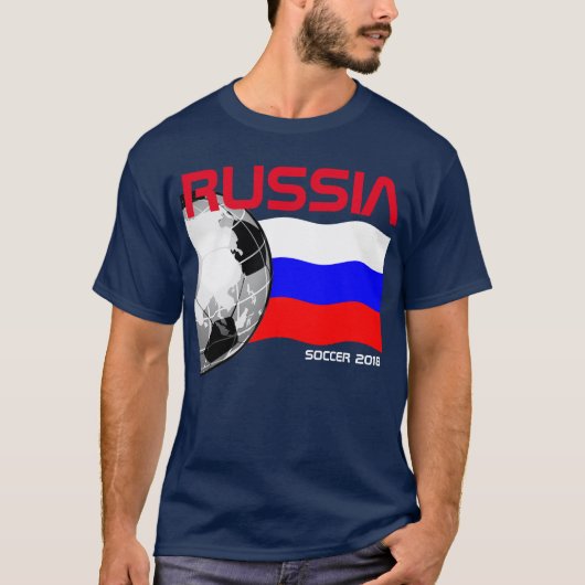 Rusland Voetbal T-shirt (Voorkant)