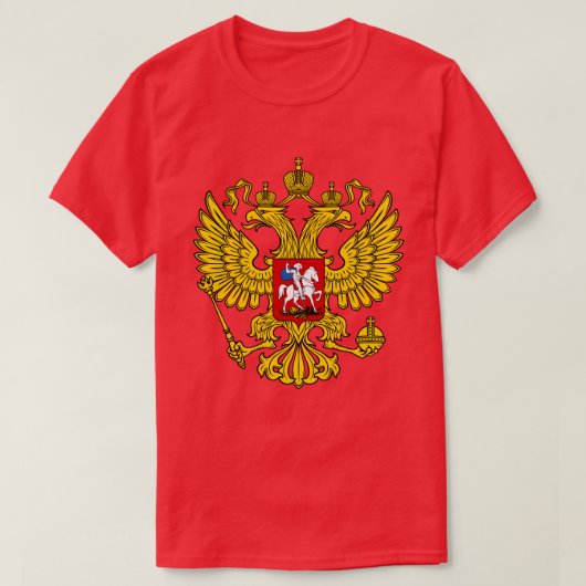 Rusland Wapen T-shirt (Design voorkant)