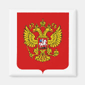 Rusland Wapenmagneet Magneet (Voorkant)