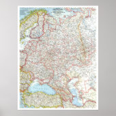 " Rusland (Westerne Sovjet-Unie): Gedetailleerde M Poster (Voorkant)