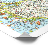 " Rusland (Westerne Sovjet-Unie): Gedetailleerde M Poster (Hoek)