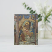 Rusland, Yaroslavl, fresco in de kathedraal van St Briefkaart (Staand voorkant)