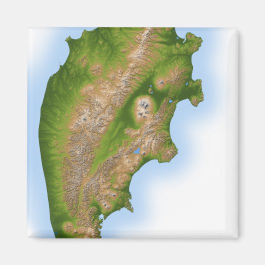 Ruslands Kamchatka-schiereiland Magneet (Voorkant)