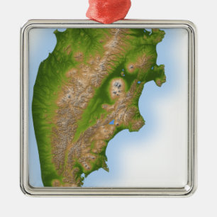 Ruslands Kamchatka-schiereiland Metalen Ornament