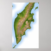 Ruslands Kamchatka-schiereiland Poster (Voorkant)