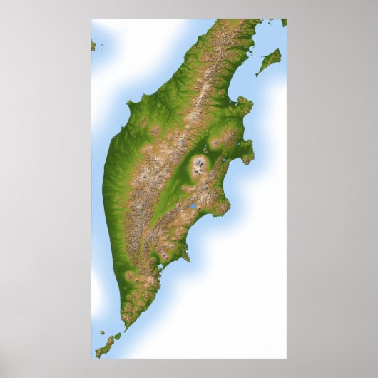 Ruslands Kamchatka-schiereiland Poster