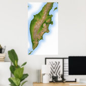 Ruslands Kamchatka-schiereiland Poster