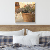 Rusrtic Courtyard Wrapped Canvas Afdruk (Insitu (Slaapkamer))