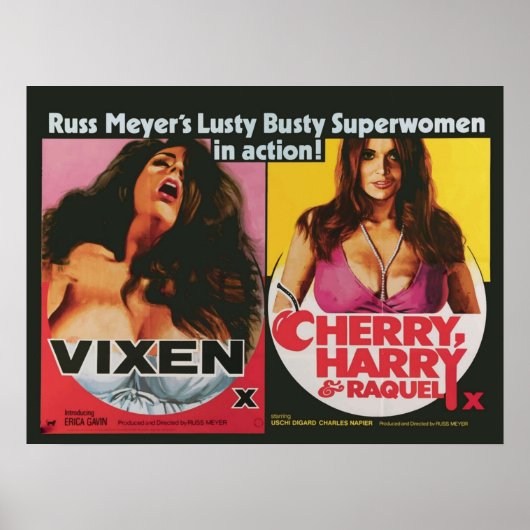 Russ Meyer Poster (Voorkant)