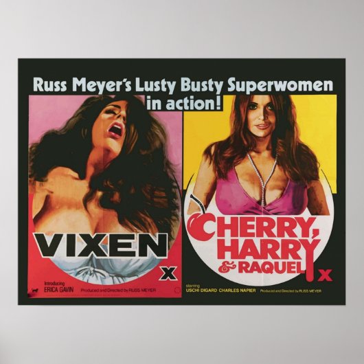 Russ Meyer Poster (Voorkant)