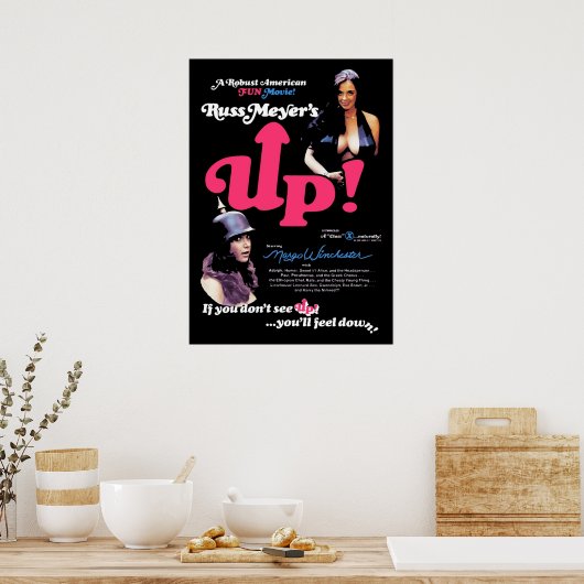 Russ Meyers Up Poster (Keuken)
