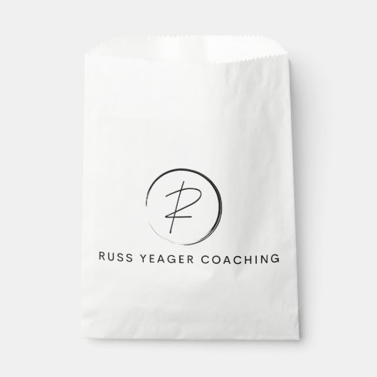 Russ Yeager Coaching-handtekeninglogo Bedankzakje (Voorkant)