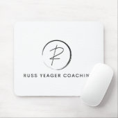 Russ Yeager Coaching Onderschrift Logo Muismat (Met muis)