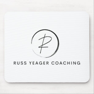 Russ Yeager Coaching Onderschrift Logo Muismat
