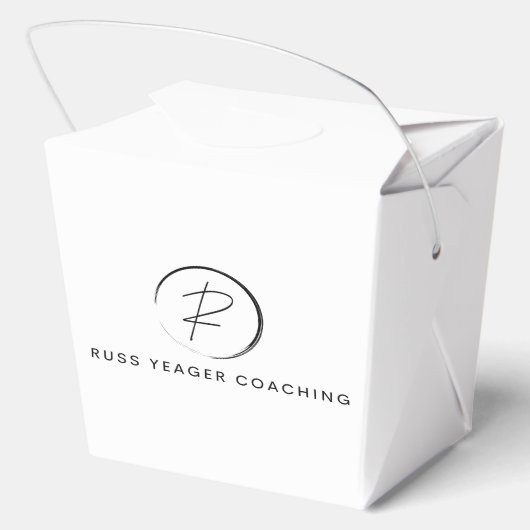 Russ Yeager Coaching Onderschriftlogo Bedankdoosjes (Achterkant)
