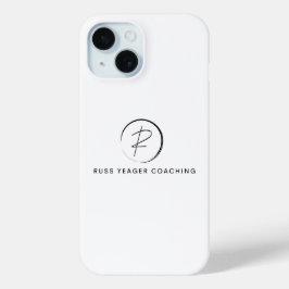 Russ Yeager Coaching Onderschriftlogo iPhone 15 Case