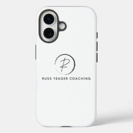 Russ Yeager Coaching Onderschriftlogo iPhone 16 Hoesje