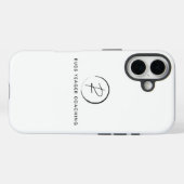 Russ Yeager Coaching Onderschriftlogo Case-Mate iPhone Case (Achterkant (horizontaal))