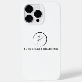Russ Yeager Coaching Onderschriftlogo Case-Mate iPhone 14 Pro Max Hoesje