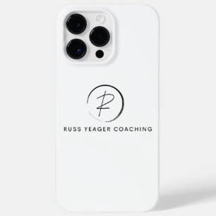 Russ Yeager Coaching Onderschriftlogo Case-Mate iPhone 14 Pro Max Hoesje