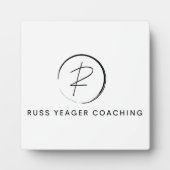 Russ Yeager Coaching Onderschriftlogo Fotoplaat (Voorkant)