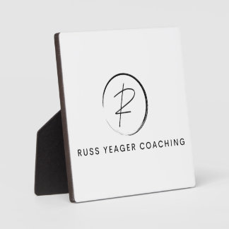 Russ Yeager Coaching Onderschriftlogo Fotoplaat