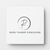Russ Yeager Coaching Onderschriftlogo Fotoplaat (Voorkant)