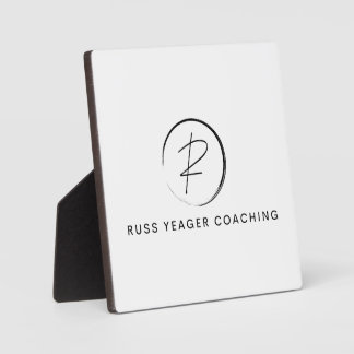 Russ Yeager Coaching Onderschriftlogo Fotoplaat