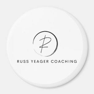 Russ Yeager Coaching Onderschriftlogo Magneet