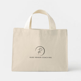Russ Yeager Coaching Onderschriftlogo Mini Tote Bag