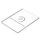 Russ Yeager Coaching Onderschriftlogo Notitieboek (Linkerzijde)