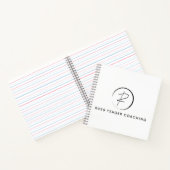 Russ Yeager Coaching Onderschriftlogo Notitieboek (Binnen)