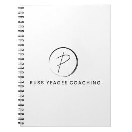 Russ Yeager Coaching Onderschriftlogo Notitieboek