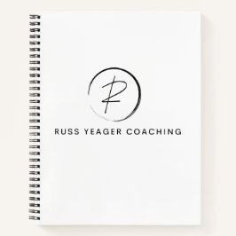 Russ Yeager Coaching Onderschriftlogo Notitieboek